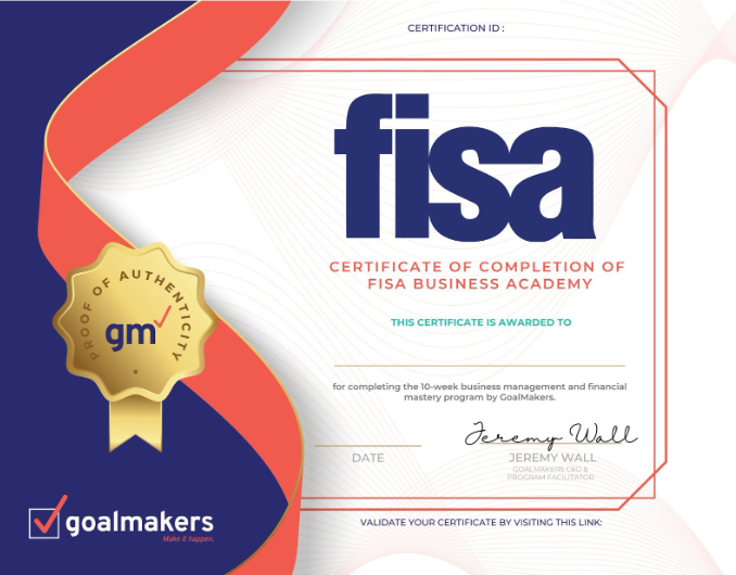 Fisa Certificate