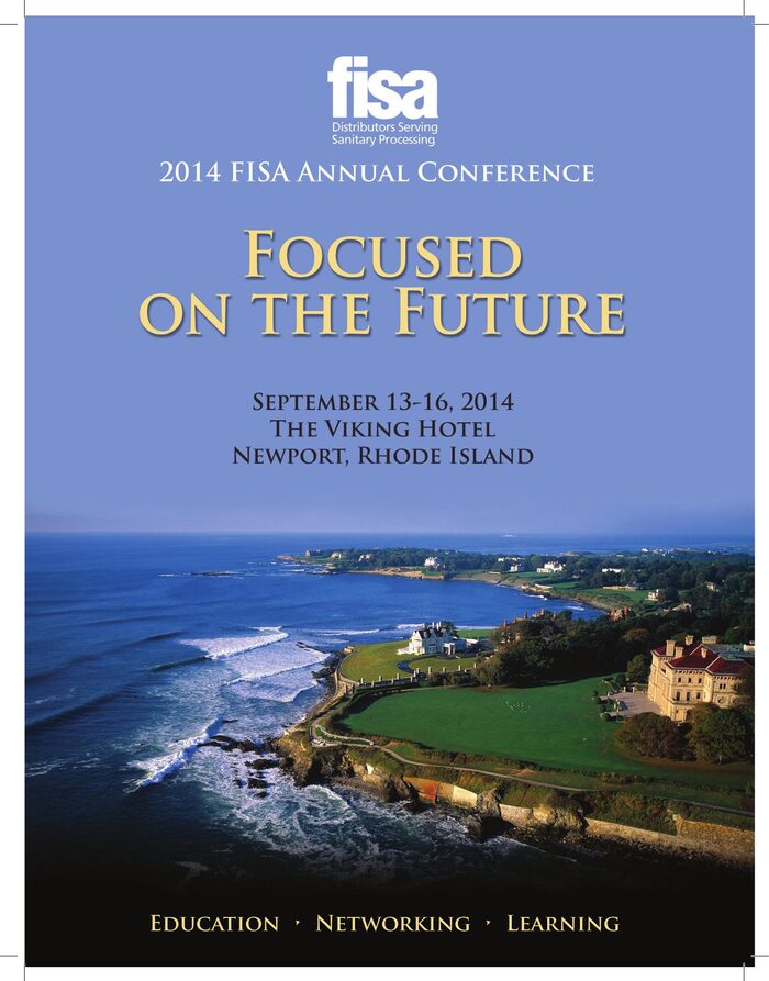 2014 FISA Conference Brochure Cover — Newport, RI